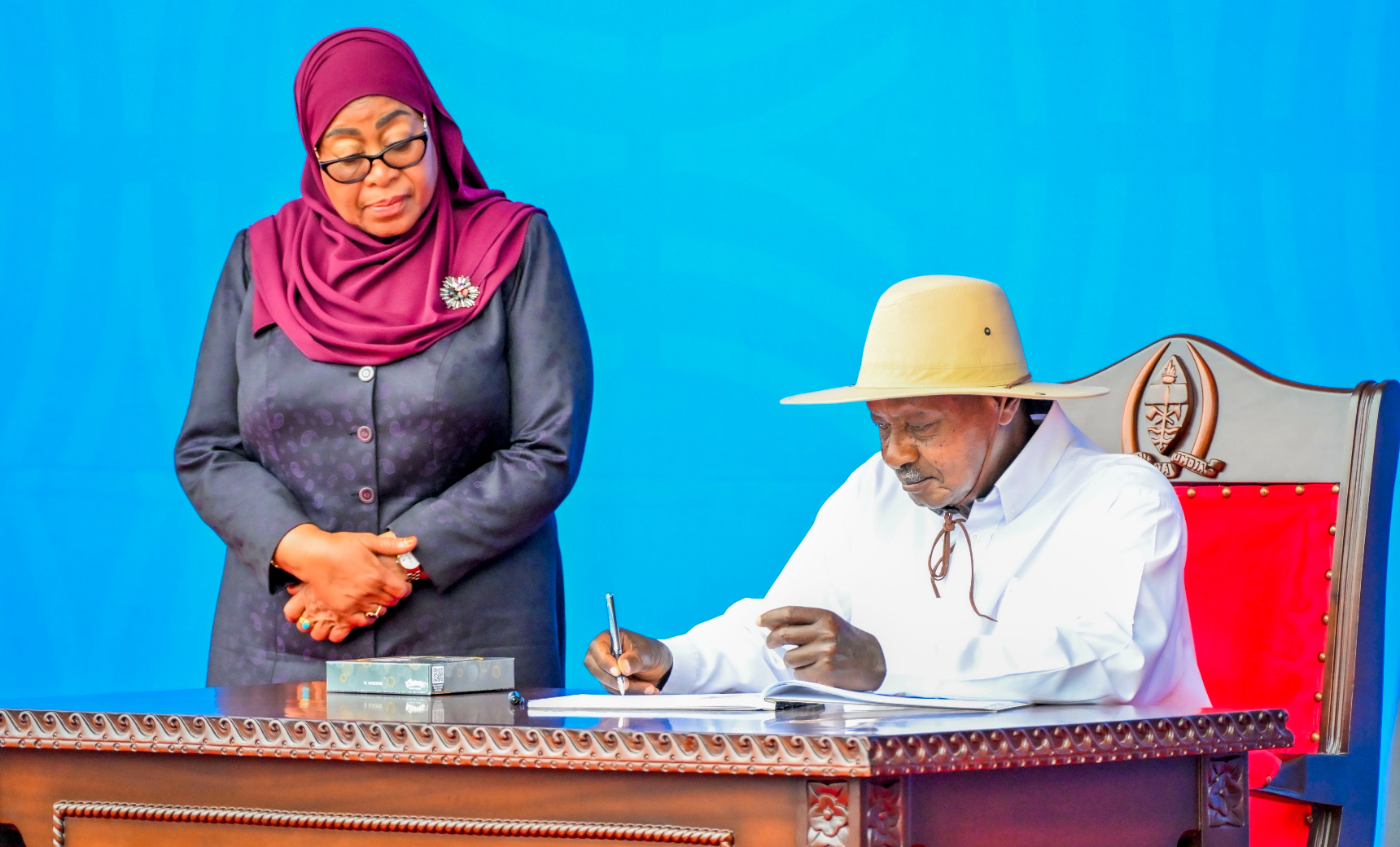 BTN Rwanda | Perezida Museveni yageze muri Tanzania mu ruzinduko rw’akazi